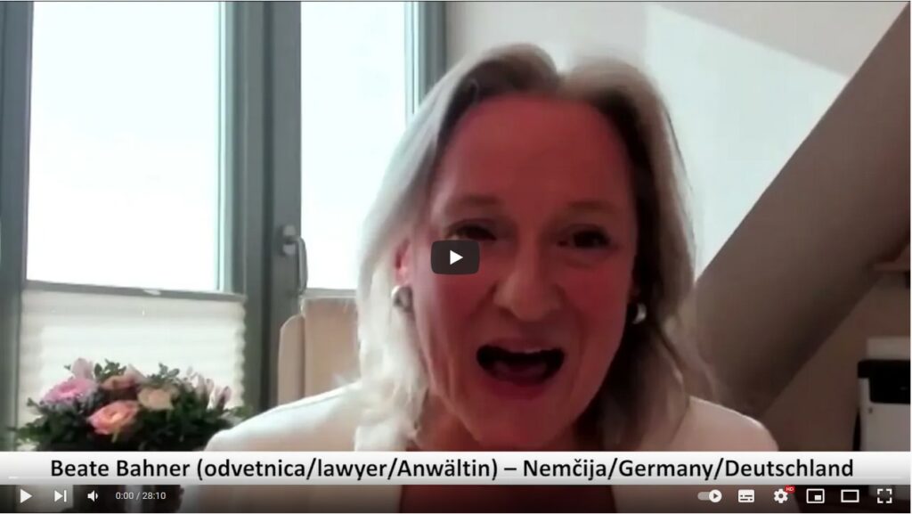 dr. beate bahner tožbe in pravna situacija v nemčiji